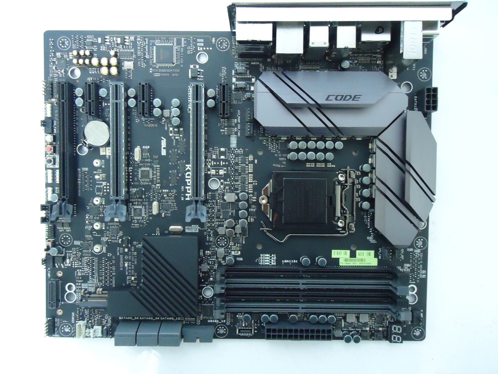 ASUS ROG MAXIMUS X CODE S LGA1151 DDR4 DP HDMI M.2 Z370 ATX Motherboard